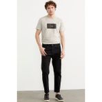 Sementa Skinny Fit Normal Bel Jean Pantolon - Füme - 33
