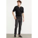 Sementa Skinny Fit Normal Bel Jean Pantolon - Koyu Gri - 33