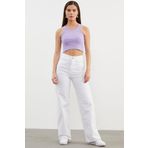 Sementa Yüzücü Model Crop Atlet - Lila