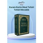 Semerkand Yayınları Kuranı Kerim Meal Tefsiri-Tefsiri Mevakib Yeşil Renk-İsmail Ferruh Efendi