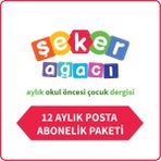 Semerkand Yayınları Şeker Ağacı Aylık Okul Öncesi Çocuk Dergisi - 12 aylık posta aboneliği