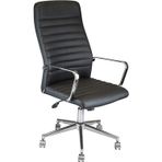 Sempre Office Furniture Ofis Sener Lüx Üst Düzey Yönetici ve Makam Koltuğu Ergonomik & Amortisörlü Ofis Sandalyesi (Siyah)