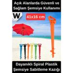 #ŞemsiyeKazığı Plastik Şemsiye Sabitleme Kazığı Dayanıklı Spiral Zemin Sabitleyici Ayarlanabilir Kam
