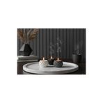 SEMY STORE 3'Lü Çam Kozalağı Mumluk Ve 3 Adet Tealight Mum, Ev Dekorasyon, Mum, Mumluk, Tasarım, Süs, Obje