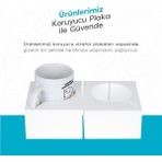 Sen Hayırdır Kedi Baskılı Porselen Kupa Bardak Mug - Hediyelik Çay ve Kahve Bardağı