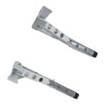 Şen Metal Mandallı Katlanabilir Masa Konsolu Beyaz 40 cm (1çift)