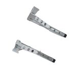 Şen Metal Mandallı Katlanabilir Masa Konsolu Beyaz 40CM (1çift)