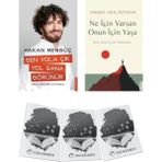 Sen Yola Çık Yol Sana Görünür ve Ne Için Varsan Onun Için Yaşa 2li Set Hakan Mengüç & Hikmet Anıl Öztekin + Hediyeli