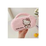 senacacollection Peluş Hello Kitty Üstten Tutmalı Kalem Kutusu Geniş Kalemlik Çanta 1 Adet