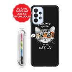 Senada Galaxy A13 A33 5G A54 M14 A72 A73 İle Uyumlu Kılıf Resimli Silikon Kapak Little Wild