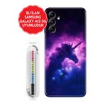 Senada Galaxy A13 A33 5G A54 M14 A72 A73 İle Uyumlu Kılıf Silikon Kapak Unicorn Cloud