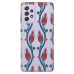 Senada Galaxy A13 İle Uyumlu Kılıf 0.4Mm Lazer Kesim Silikon Kapak Osmanlı Motif