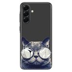 Senada Galaxy A56 5G A566B İle Uyumlu Kılıf Figürlü Coloring Silikon Kapak Cix Kedi
