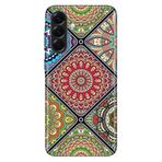Senada Galaxy A56 5G A566B İle Uyumlu Kılıf Figürlü Coloring Silikon Kapak Mvp Mandala