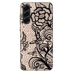 Senada Galaxy A56 5G A566B İle Uyumlu Kılıf Figürlü Coloring Silikon Kapak Pink Mandala
