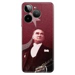 Senada General Mobile Era 30 İle Uyumlu Kılıf Telefon İle Uyumlu Kılıfı Era30 Baskılı M.K Atatürk