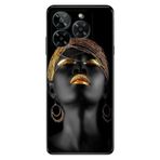 Senada General Mobile Era 50 İle Uyumlu Kılıf Telefon İle Uyumlu Kılıfı Era50 Baskılı Afrikalı Kız