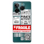 Senada General Mobile Era 50 İle Uyumlu Kılıf Telefon İle Uyumlu Kılıfı Era50 Baskılı Fragile