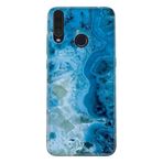 Senada General Mobile Gm 20 Pro İle Uyumlu Kılıf 0.4Mm Lazer Kesim Silikon Kapak Mavi Ametist