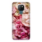 Senada General Mobile Gm 20 Uyumlu İle Uyumlu Kılıf 0.4Mm Lazer Kesim Silikon Kapak Kuru Çiçek