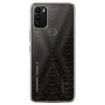 Senada General Mobile Gm 21 Plus İle Uyumlu Kılıf 0.4Mm Lazer Kesim Silikon Kapak Kedi Çizgi