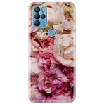 Senada General Mobile Gm 21 Pro İle Uyumlu Kılıf 0.4Mm Lazer Kesim Silikon Kapak Kuru Çiçek