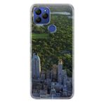 Senada General Mobile Gm 21 Uyumlu İle Uyumlu Kılıf 0.4Mm Lazer Kesim Silikon Kapak Central Park