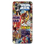 Senada General Mobile Gm 22 / Gm 22S İle Uyumlu Kılıf 0.4Mm Lazer Kesim Silikon Kapak Çizgi Roman