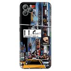 Senada General Mobile Gm 22 / Gm 22S İle Uyumlu Kılıf 0.4Mm Lazer Kesim Silikon Kapak Gece New York