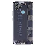 Senada General Mobile Gm 22 / Gm 22S İle Uyumlu Kılıf 0.4Mm Lazer Kesim Silikon Kapak Iphone Mekanik