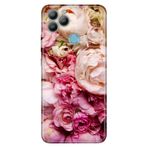 Senada General Mobile Gm 22 / Gm 22S İle Uyumlu Kılıf 0.4Mm Lazer Kesim Silikon Kapak Kuru Çiçek