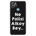 Senada General Mobile Gm 22 / Gm 22S İle Uyumlu Kılıf 0.4Mm Lazer Kesim Silikon Kapak Ne Polisi