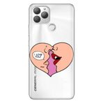 Senada General Mobile Gm 22 Plus İle Uyumlu Kılıf 0.4Mm Lazer Kesim Silikon Stok:Ay Lav Yu