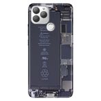 Senada General Mobile Gm 22 Plus İle Uyumlu Kılıf 0.4Mm Lazer Kesim Silikon Stok:İphone Mekanik