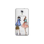 Senada General Mobile Gm 5 Plus İle Uyumlu Kılıf 0.4 Mm Lazer Kesim Silikon Kapak Fashion Miss