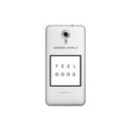 Senada General Mobile Gm 5 Plus İle Uyumlu Kılıf 0.4 Mm Lazer Kesim Silikon Kapak Feel Good