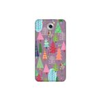 Senada General Mobile Gm 5 Plus İle Uyumlu Kılıf 0.4Mm Lazer Kesim Silikon Kapak Ağaç Çam