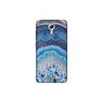 Senada General Mobile Gm 5 Plus İle Uyumlu Kılıf 0.4Mm Lazer Kesim Silikon Kapak Ametist Taşı
