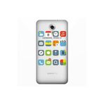 Senada General Mobile Gm 5 Plus İle Uyumlu Kılıf 0.4Mm Lazer Kesim Silikon Kapak App