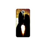 Senada General Mobile Gm 5 Plus İle Uyumlu Kılıf 0.4Mm Lazer Kesim Silikon Kapak Aşk Manzara