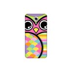 Senada General Mobile Gm 5 Plus İle Uyumlu Kılıf 0.4Mm Lazer Kesim Silikon Kapak Baykuş Uyumlu