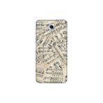 Senada General Mobile Gm 5 Plus İle Uyumlu Kılıf 0.4Mm Lazer Kesim Silikon Kapak Beste Nota