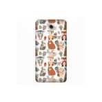 Senada General Mobile Gm 5 Plus İle Uyumlu Kılıf 0.4Mm Lazer Kesim Silikon Kapak Bird Colony