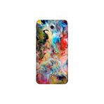 Senada General Mobile Gm 5 Plus İle Uyumlu Kılıf 0.4Mm Lazer Kesim Silikon Kapak Boyaların Dansı