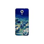 Senada General Mobile Gm 5 Plus İle Uyumlu Kılıf 0.4Mm Lazer Kesim Silikon Kapak Cold Village