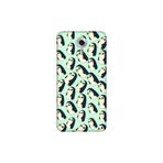 Senada General Mobile Gm 5 Plus İle Uyumlu Kılıf 0.4Mm Lazer Kesim Silikon Kapak Dalga Deniz Uyumlu