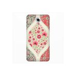 Senada General Mobile Gm 5 Plus İle Uyumlu Kılıf 0.4Mm Lazer Kesim Silikon Kapak Dantel Çiçek