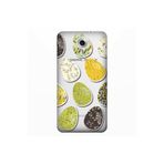 Senada General Mobile Gm 5 Plus İle Uyumlu Kılıf 0.4Mm Lazer Kesim Silikon Kapak Egg Paint