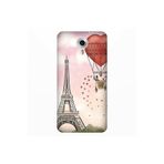 Senada General Mobile Gm 5 Plus İle Uyumlu Kılıf 0.4Mm Lazer Kesim Silikon Kapak Eiffel
