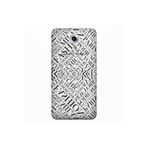 Senada General Mobile Gm 5 Plus İle Uyumlu Kılıf 0.4Mm Lazer Kesim Silikon Kapak Fashion City